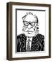 Isaac Asimov, 2019-Neale Osborne-Framed Giclee Print