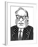 Isaac Asimov, 2019-Neale Osborne-Framed Giclee Print