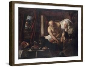 Isaac b?ssant Jacob-Jacob Jordaens-Framed Giclee Print