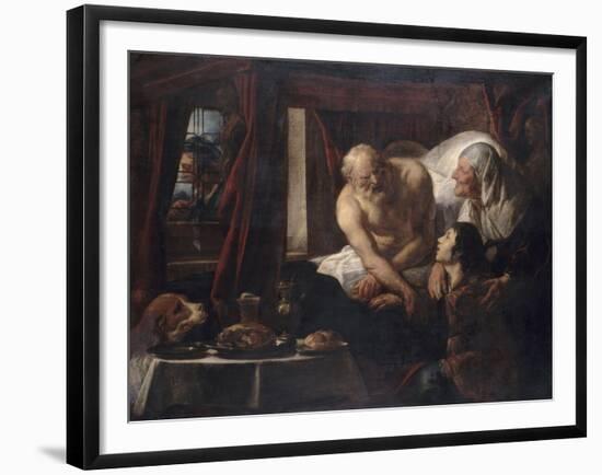 Isaac b?ssant Jacob-Jacob Jordaens-Framed Giclee Print