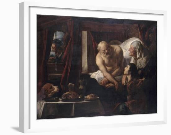 Isaac b?ssant Jacob-Jacob Jordaens-Framed Giclee Print