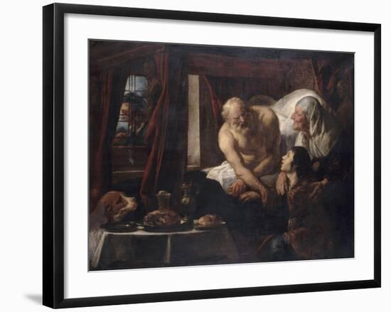 Isaac b?ssant Jacob-Jacob Jordaens-Framed Giclee Print