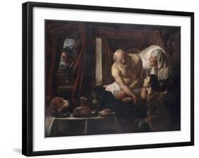 Isaac b?ssant Jacob-Jacob Jordaens-Framed Giclee Print