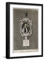 Isaac Bargrave, Dean of Canterbury-J. Cole-Framed Art Print