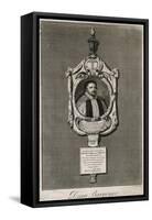 Isaac Bargrave, Dean of Canterbury-J. Cole-Framed Stretched Canvas