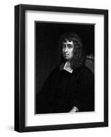 Isaac Barrow, English Scholar and Mathematician-Isaac Whood-Framed Art Print