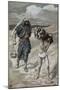 Isaac Bears the Wood For His Sacrifice-James Tissot-Mounted Giclee Print
