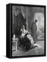 Isaac blesses Jacob-Gustave Dore-Framed Stretched Canvas