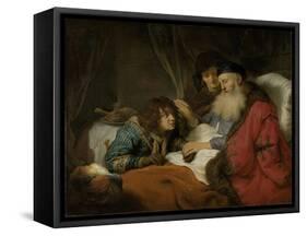 Isaac Blessing Jacob, 1638-Govaert Flinck-Framed Stretched Canvas