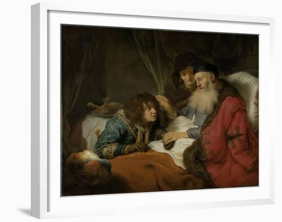 Isaac Blessing Jacob, 1638-Govaert Flinck-Framed Giclee Print