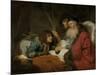 Isaac Blessing Jacob, 1638-Govaert Flinck-Mounted Giclee Print