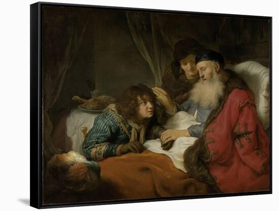 Isaac Blessing Jacob, 1638-Govaert Flinck-Framed Stretched Canvas