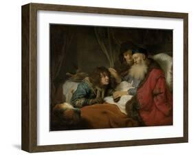 Isaac Blessing Jacob, 1638-Govaert Flinck-Framed Giclee Print