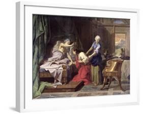 Isaac Blessing Jacob, 1692-Jean-Baptiste Jouvenet-Framed Giclee Print