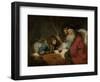 Isaac Blessing Jacob, C.1638-Govaert Flinck-Framed Giclee Print