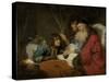 Isaac Blessing Jacob, Govert Flinck-Govert Flinck-Stretched Canvas