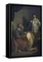 Isaac Blessing Jacob-Giuseppe Ferrarini-Framed Stretched Canvas