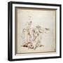 Isaac Blessing Jacob-Rembrandt van Rijn-Framed Giclee Print