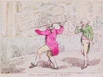 A General Fast in Consequence of the War!!, 1794-Isaac Cruikshank-Giclee Print