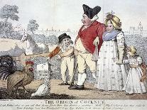 The Origin of Cockney,' London, C1800-Isaac Cruikshank-Mounted Giclee Print