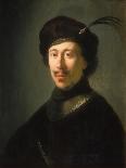 Young Man in a Gorget and Plumed Cap, C.1630-Isaac de Jouderville-Laminated Giclee Print