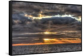 Isaac Hale Beach Park, near former town of Kalapana, Big Island, Hawaii-Stuart Westmorland-Framed Stretched Canvas