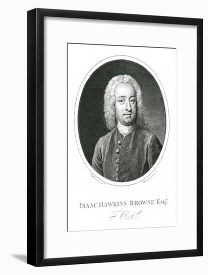 Isaac Hawkins Browne-null-Framed Art Print