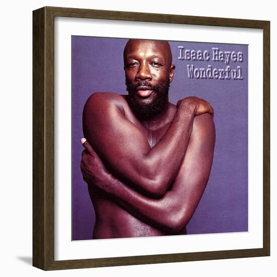 Isaac Hayes - Wonderful-null-Framed Art Print