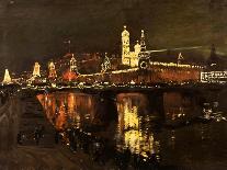 The Illumination of the Kremlin, 1896-Isaac Il'ich Levitan-Stretched Canvas