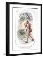 Isaac Is a Tall Lean Gloomy Personage-Charles Edmund Brock-Framed Giclee Print