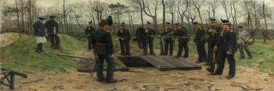 Military Funeral-Isaac Israels-Giclee Print