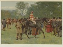 The Derby, the Paddock at Epsom-Isaac J. Cullin-Mounted Giclee Print