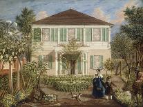 In the Garden of a House in the West Indies, 1844-Isaac Mendez Belisario-Stretched Canvas