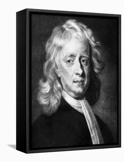 Isaac Newton (1642-172), English Mathematician, Astronomer and Physicist-null-Framed Stretched Canvas