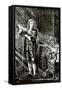 Isaac Newton (1643-1727)-null-Framed Stretched Canvas