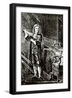 Isaac Newton (1643-1727)-null-Framed Giclee Print