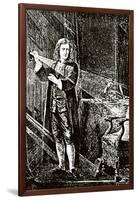 Isaac Newton (1643-1727)-null-Framed Giclee Print