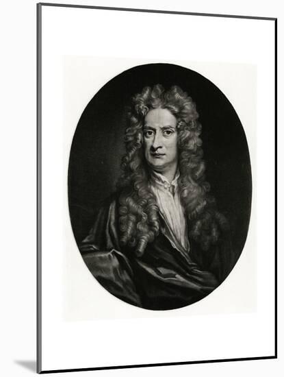 Isaac Newton, 1884-90-null-Mounted Giclee Print