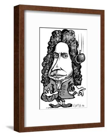 'Isaac Newton, Caricature' Giclee Print - Gary Gastrolab | AllPosters.com