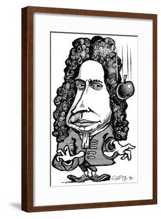 'Isaac Newton, Caricature' Giclee Print - Gary Gastrolab | AllPosters.com