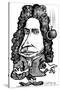 Isaac Newton, Caricature-Gary Gastrolab-Stretched Canvas