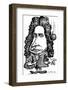 Isaac Newton, Caricature-Gary Gastrolab-Framed Premium Photographic Print
