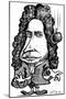 Isaac Newton, Caricature-Gary Gastrolab-Mounted Premium Photographic Print