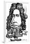 Isaac Newton, Caricature-Gary Gastrolab-Framed Photographic Print