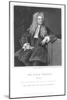 Isaac Newton, English Mathematician and Physicist, 1836-William Thomas Fry-Mounted Giclee Print