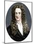 Isaac Newton, English mathematician, astronomer and physicist, (1818)-R Page-Mounted Giclee Print