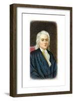 Isaac Newton, English Mathematician, Astronomer and Physicist-null-Framed Giclee Print