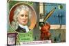 Isaac Newton, English Mathematician, Astronomer and Physicist-null-Mounted Giclee Print