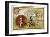 Isaac Newton, English Physicist and Mathematician-null-Framed Giclee Print