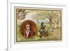 Isaac Newton, English Physicist and Mathematician-null-Framed Giclee Print